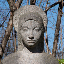 Barbara-Statue