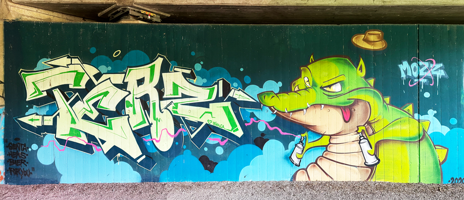 Graffiti Brugga B31